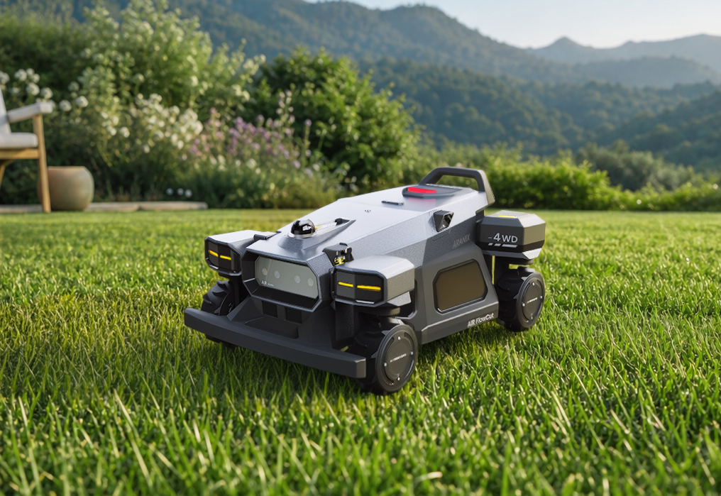 Meet ARANIX: The World's First 4WD + 4WS Robotic Lawn Mower Coming to Kickstarter