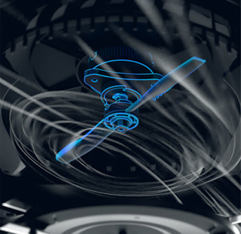 3-Tier Aerodynamic Flowcut™ Mowing System